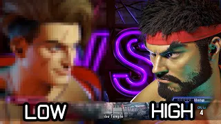 Street Fighter 6 Graphics Comparison ! MESH QUALITY AND TEXTURE.