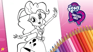 Coloring My Little Pony Equestria Girl Pinkie Pie | KP