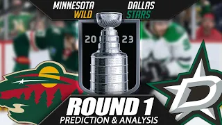 Dallas Stars VS Minnesota Wild NHL Playoffs Series Prediction & Preview