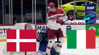 MS V HOKEJI 2022 TALIANSKO DANSKO