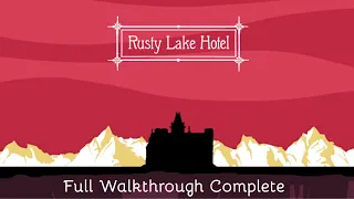 Rusty Lake Hotel (With All Ingredients) Full Walkthrough Complete!