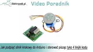 Jak podłączyć silnik krokowy do Arduino i sterować nim 28BYJ-48 ze sterownikiem ULN2003