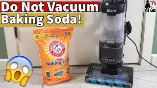 Why Not To Vacuum Baking Soda