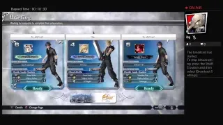 Dissidia NT (Beta)  Noctis matches