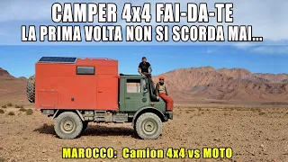 Camper 4x4 fai da te, la prima volta non si scorda mai | confronto con un viaggio in moto