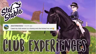 Worst Club Experiences + Spilling Tea || Star Stable Online