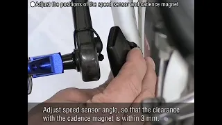 How to install the CatEye speed sensor ISC-11 or ISC-10