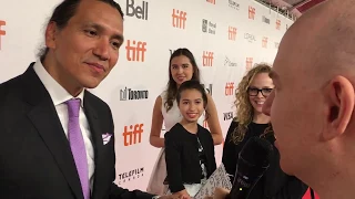 Michael Greyeyes | Woman Walks Ahead actor | #TIFF17 Interview