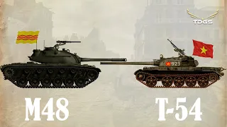 Trận thư hùng giữa M48 của VNCH và T-54 CSBV