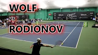 J. J. Wolf vs. Jurij Rodionov FULL MATCH - Court Level View // Cleveland Open 2020