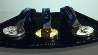 Tokyo unveils Olympic podium, medal tray and music with 50 days to go