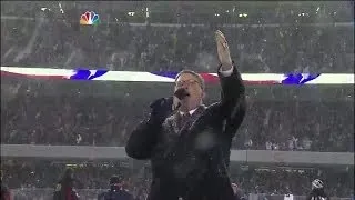 Jim Cornelison sings the National Anthem