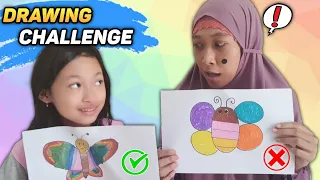 Drawing Challenge Unicorn - Gagal Borong Jajanan 😄 Aqilla's Diary