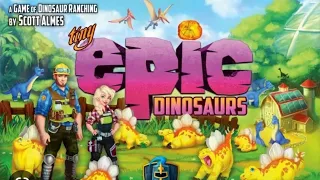 Règles et partie solo du jeu Tiny epic Dinosaurs