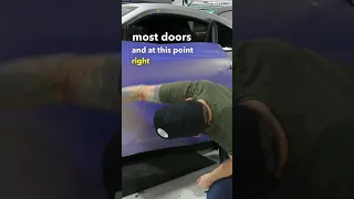 Vinyl Wrap A Door