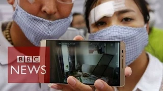 Tianjin blasts victims: 'China should buy damaged homes' - BBC News