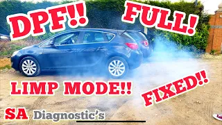 Vauxhall P2463 DPF FULL FIXED!!