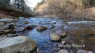 Ultimate Concentration - 10 Hours of River Roar White Noise | 4K UHD