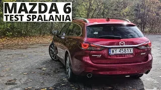 Mazda 6 Sport Kombi 2.2 Skyactive-D 184 KM (AT) - pomiar zużycia paliwa