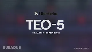 Oberheim TEO-5 Demonstration Compact 5-Voice Poly Synth - Superbooth 2024