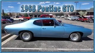1968 Pontiac GTO at Hot Rodders for Hooters Car Show by Racin Repair Inc
