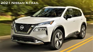 Новый Nissan X-Trail 2021 года - высокотехнологичный компактный внедорожник, интерьер и экстерьер