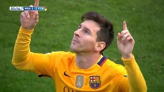 Lionel Messi vs Malaga (Away) 15-16 HD 1080i (23/01/2016) - English Commentary