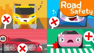 [Watch-Car] Safe Driving Song | Watch-Car Road safety song | Watch-Car Road Safety Song♬