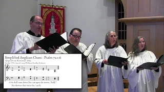 Simplified Anglican Chant