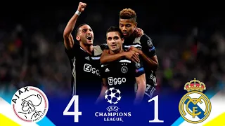 Real madrid 1-4 ajax Ucl 2019 Extended Highlights Goals