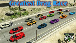 GTA 5 | Greatest Drag Race | Best Super Cars For  Racing | 2020 | Game Lovers