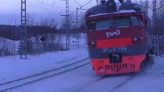 DEPARTURE of TRAINS ER9p-К-199