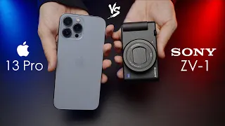 iPhone 13 Pro Max vs Sony ZV-1 camera comparison