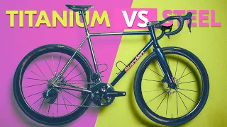 Sub 6000 Euro Dream Build. Surprising Ride Feel. Titanium Road Bike Review.