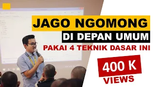 Public Speaking | Teknik Berbicara Di Depan Umum