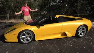 Lamborghini Murcielago Roadster - это самая последняя старомодная Ламба