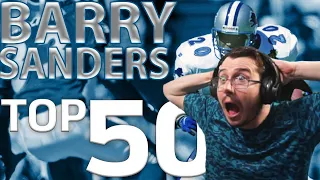 Italian Reacts To Barry Sanders Top 50 Most Ridiculous Plays of All-Time