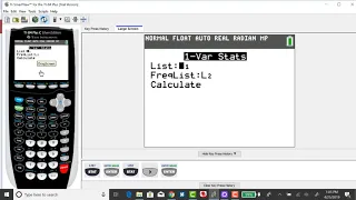 TI-84:  Finding Standard Deviation and Variance for a Discrete Probability Distribution