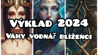 🌪️odhalení osudu  2024  Blíženci ♊🌪️ Váhy ♎ Vodnář ♒ #vykladkaret #vykladtarotu