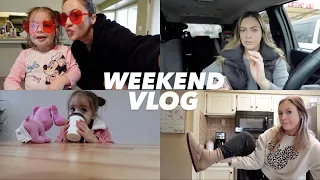 WEEKEND VLOG | one on one time with delaney, dance party, costco and target runs, small Q & A