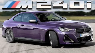 As quick as the old M2! (BMW M240i xDrive 2022 review)