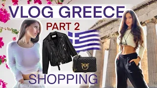 Part 2. VLOG, happy new year 🥂GREECE , SHOPPING 🛍️ ATHENS, PINKO