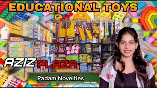 EDUCATIONAL TOYS FOR KIDS 🧮| CHEAPEST TOYS MARKET🧸 | Wholesale/Retail Aziz Plaza@HyderabadBazar