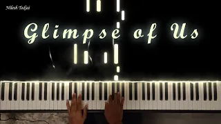 Glimpse of Us - Joji - Piano Cover