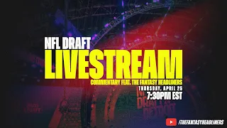 2024 NFL Draft LIVE Stream - First Round Pick by Pick Analysis - 2024 Fantasy Football Advice