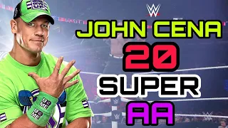 WWE - John Cena Super Attitude Adjustments (AA)