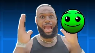 Lebron James Scream if You Love Geometry Dash