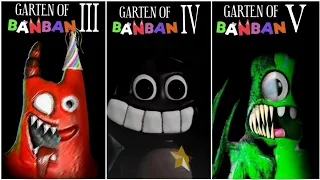 Trailer Comparison: Garten Of Banban Chapter 5 Vs Chapter 4 Vs Chapter 3 || Garten Of Banban 4