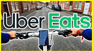I did Uber Eats in a SMALL TOWN in the UK