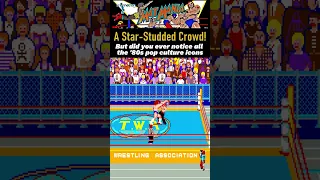 Mat Mania Wrestling's Audience is LOADED with '80s Icons! 🕹️🤼